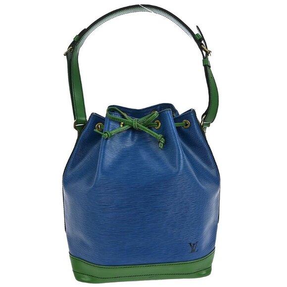 Louis Vuitton Handbags - LOUIS VUITTON EPI NOE SHOULDER BAG BICOLOR GREEN BLUE M44044 VI0952 YQ03768 BN02